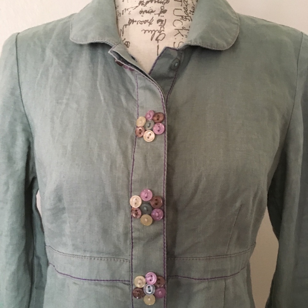 Linen tunic, Boden USA. Perfect for EASTER - Picture 5 of 7